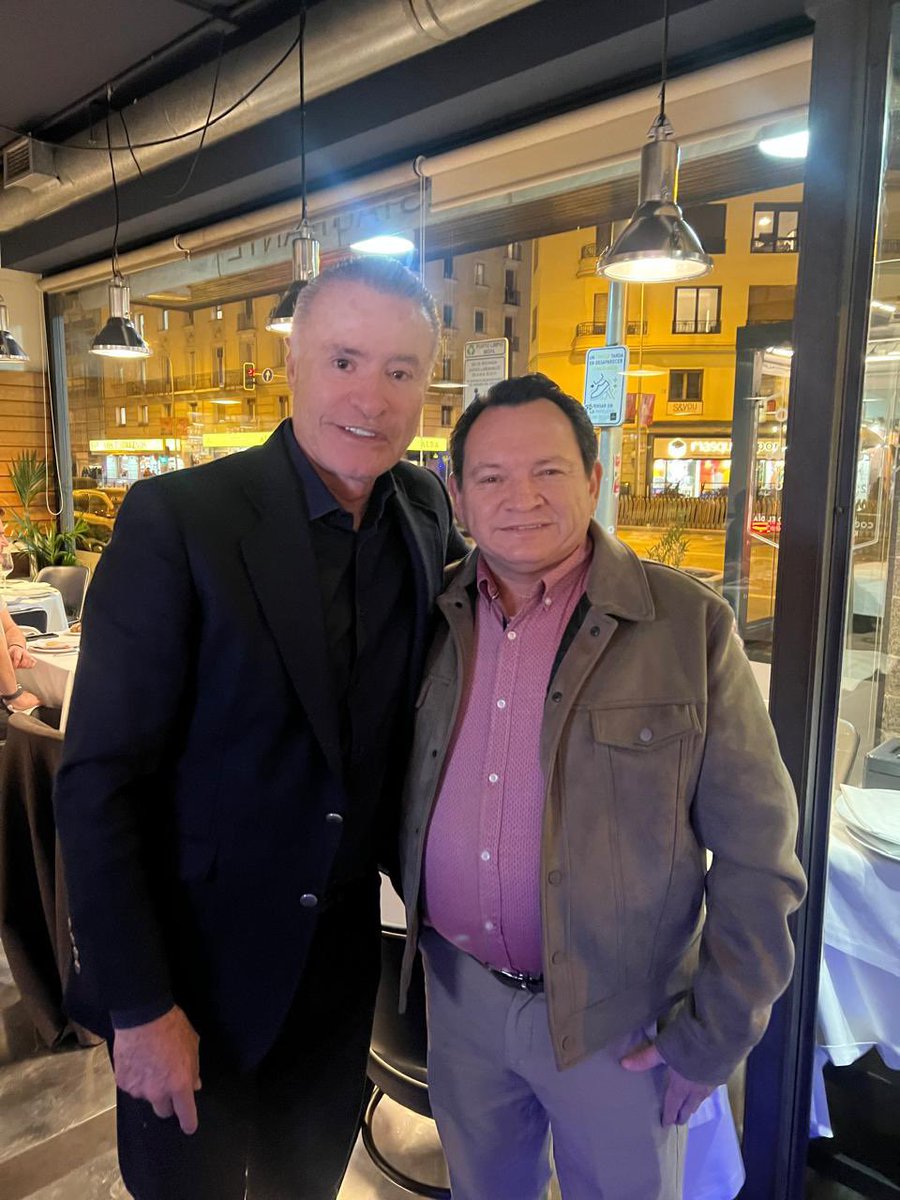 Fue un gusto recibir al gobernador de Yucatán, Joaquín Díaz Mena, en el marco de #FITUR2025. Yucatán es un estado con un gran atractivo tanto para el turismo como para la inversión española y europea.