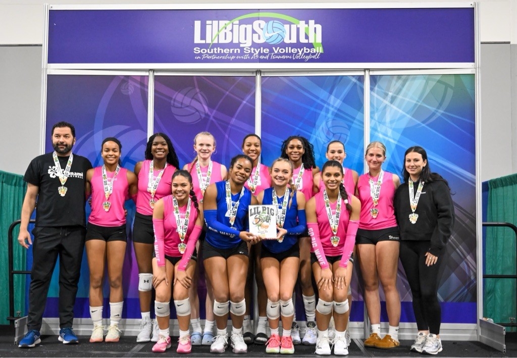 Coach_Marko's tweet photo. 📣📣📣   18 OPEN CHAMPIONS❗️❗️❗️

@lilbigsouth 
@tsunamivball we did it! First tournament of the season and we got 🏆🥇
SUPER PROUD of our TEAM for 3 days of playing hard and fighting until very last point!!
AWESOME JOB!!

#181Marko💙 #champions #18open #VOLLEYBALL https://t.co/kFO1NLQfpI