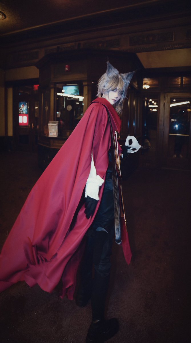 Alef_Liu's tweet photo. 🐱🎭

#cos #cosplay #arknights #arknightscosplay #arknightsphantom #明日方舟 #傀影 https://t.co/22bzZJ7Qyq