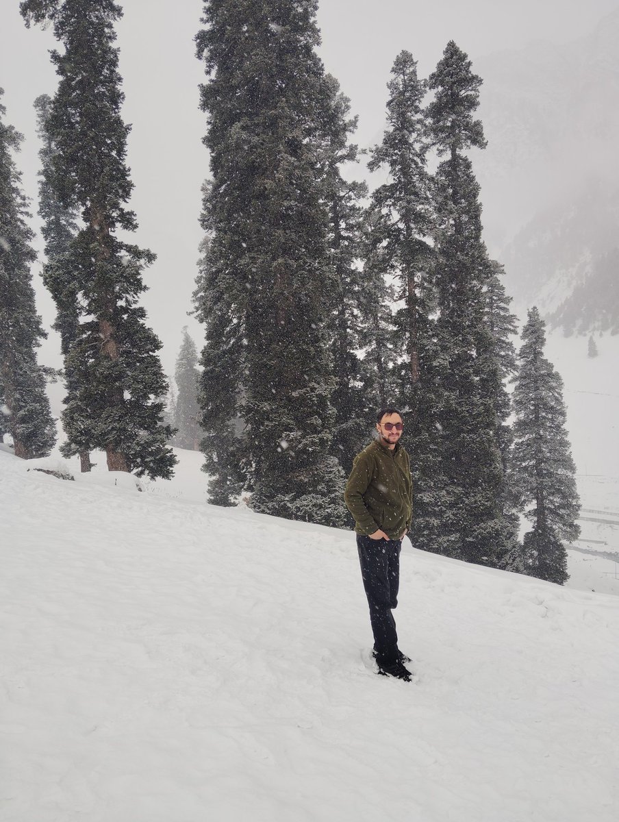 iamdrtanveer's tweet photo. Embrace the present moment, Life is a blessing #Winter #Kashmir #snowfall https://t.co/yfWh9YOMSe