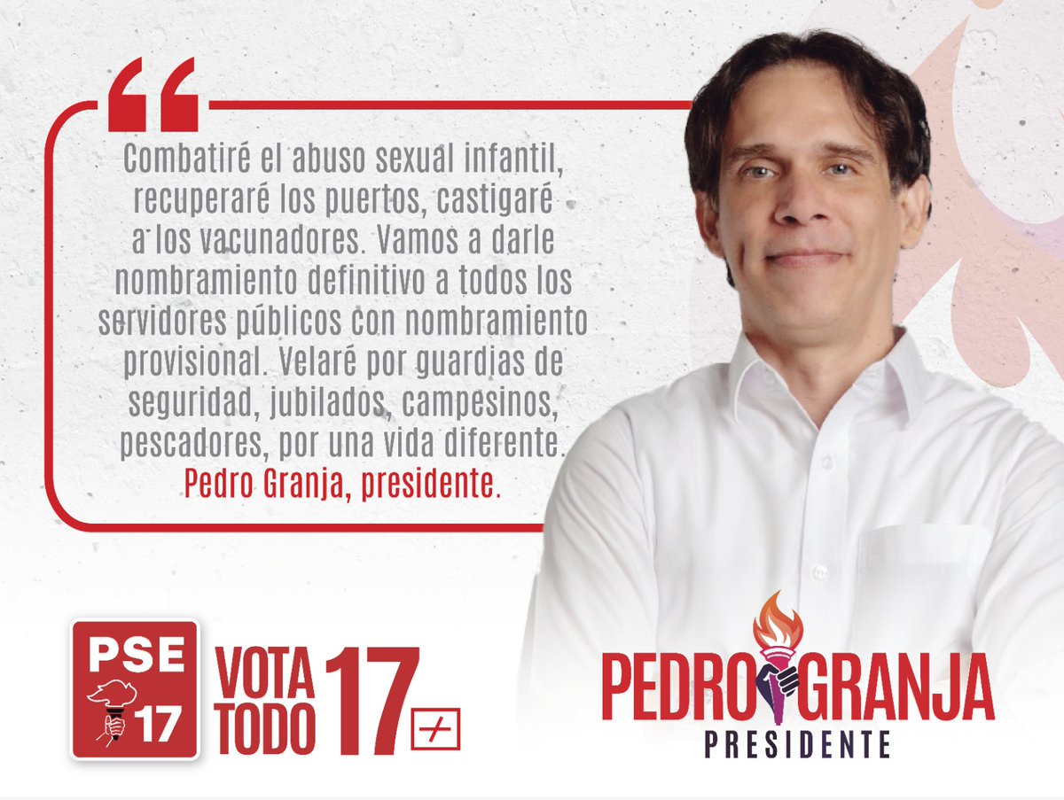 CruzRoldanCubi's tweet photo. #PedroGranjaPresidente https://t.co/TDc27hchtO