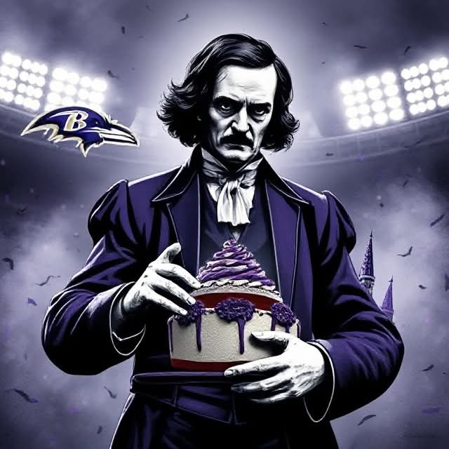 artebinario's tweet image. Happy Birthday Poe #RavensFlock