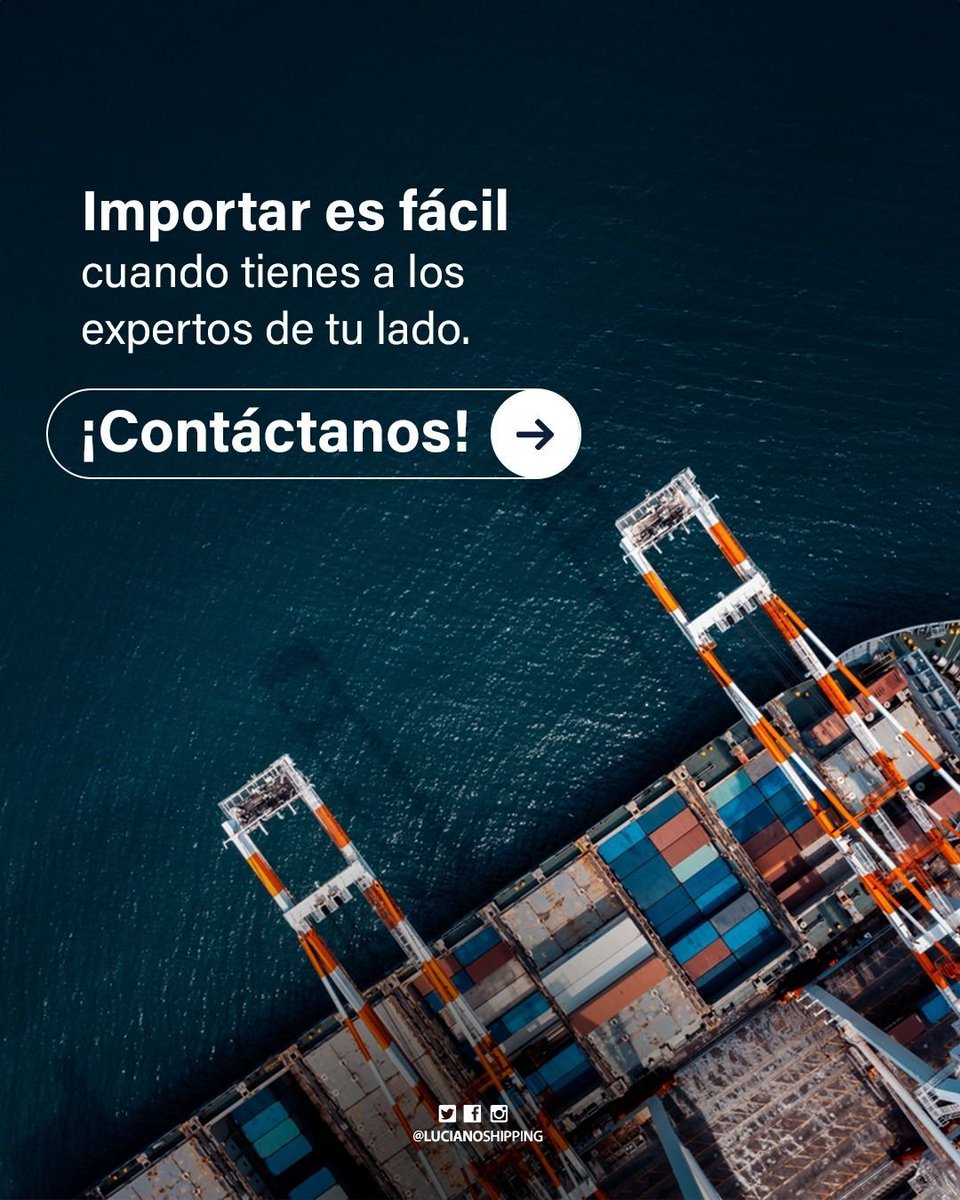 LucianoShipping's tweet photo. 🛃 ¿Tu #empresa necesita #importarmercancías hacia la #RepúblicaDominicana? 🌍📦
En #LucianoShipping, te ofrecemos asesoramiento personalizado para que manejes tus #importaciones de manera rápida, segura y sin contratiempos.
💬 ¡Haz que tus operaciones sean más simples!🔑
#EEUU https://t.co/Z7CpTl3cby