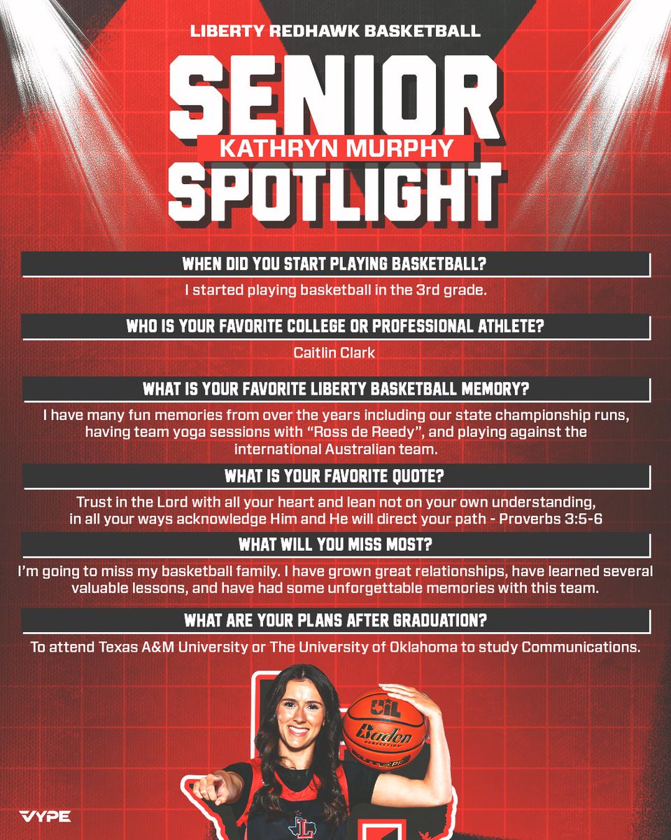 redhawk_bbclub's tweet image. Senior Spotlight🔦Kathryn Murphy