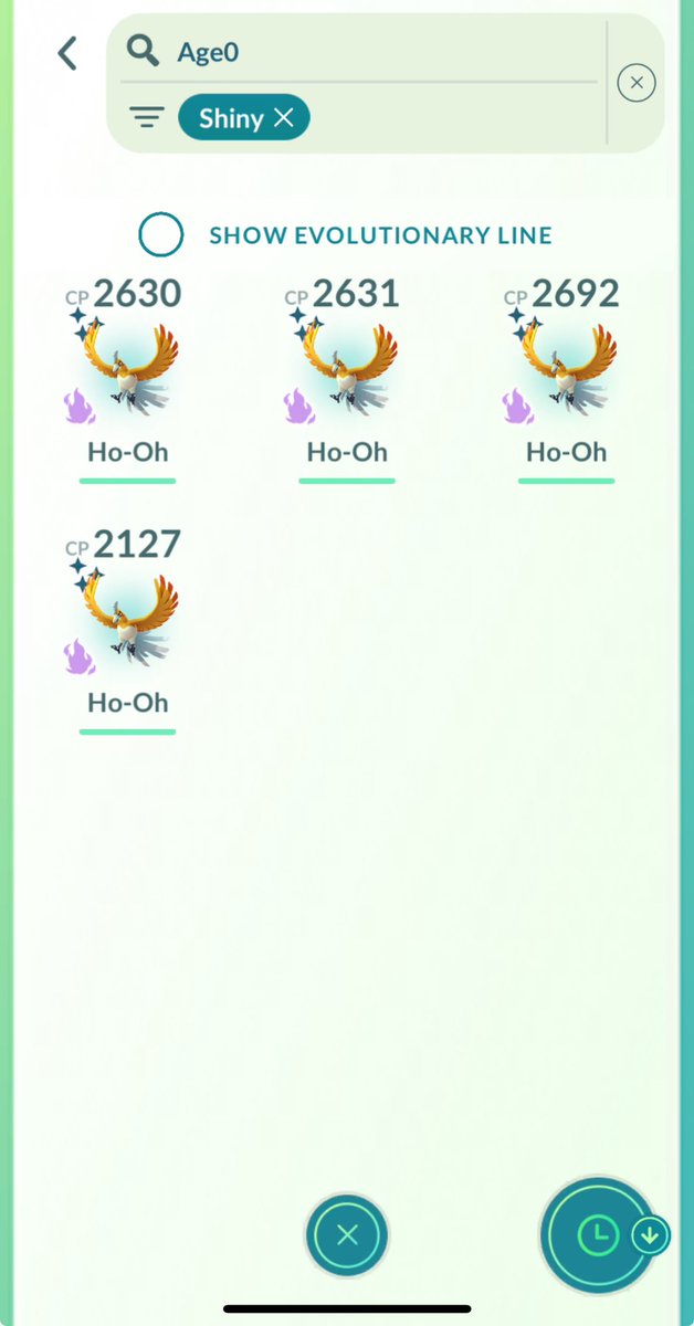 Definitely had an AMAZING Ho-Oh raid day! Managed to snag the hundo and four shiny shadow. Rare XL drop wasn’t quite what I was hoping for, but I can’t really complain 😂
Happy grinding! ✨
#PokemonGOApp
