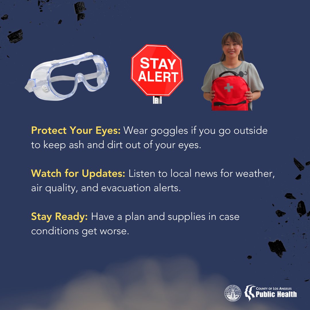 A windblown dust and ash advisory has been issued through Tuesday, January 21 at 10:00PM. Stay safe from windblown ash and dust by following these tips.