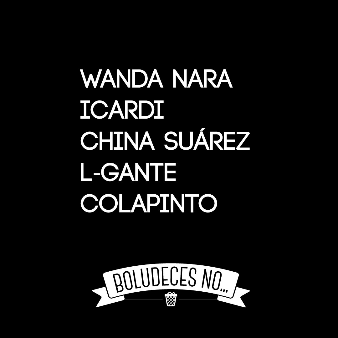 Hartos #boludeces  #no