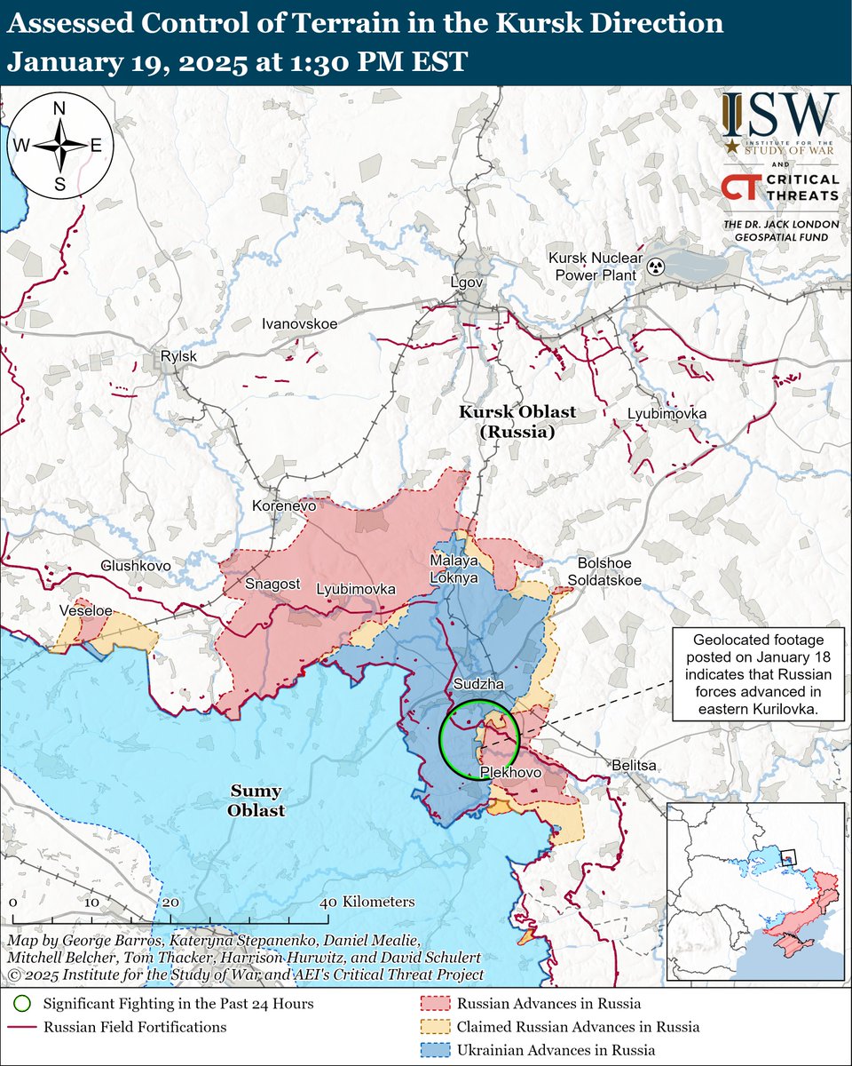 Institute for the Study of War tweet media