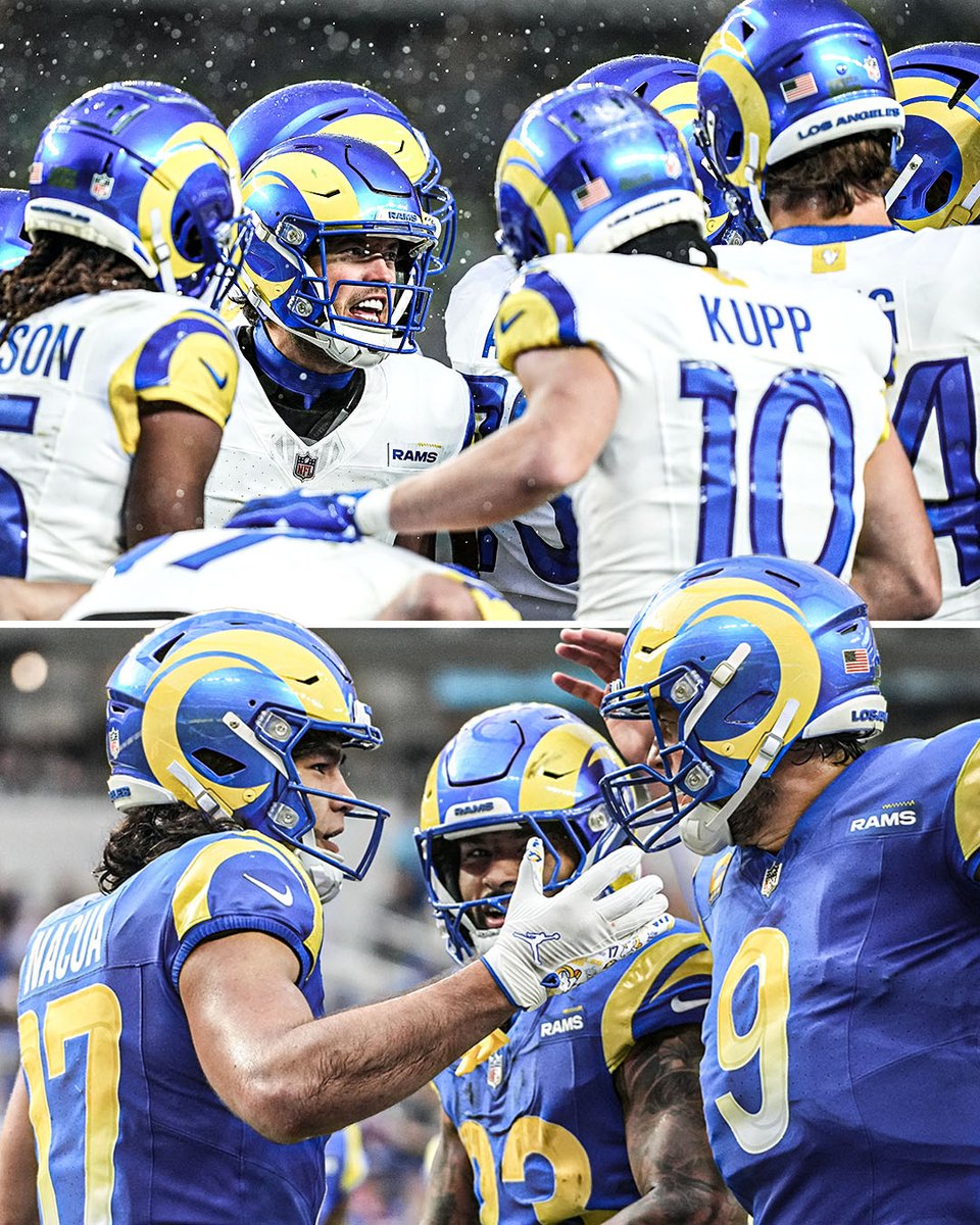 SportsCenter's tweet photo. What a season for the Los Angeles Rams 😤 

✅ Won the NFC West after starting off 1-4
✅ Reached the NFC Divisional Round after beating the Vikings on a neutral site
✅ Pushed the Eagles to the brink after trailing by 13 late in the fourth https://t.co/apL75Ib7rB