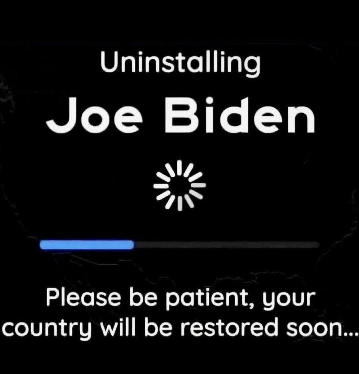Been saving this for a few weeks. I finally think it is fitting for a night like this. 

Good bye Joe! Time to step aside and quit ruining our beloved country. 🇺🇸