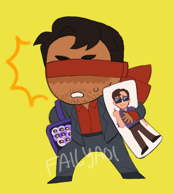 failyaoi's tweet photo. he's secretly his #1 fan 
#mortalkombat #mk1 #kenshitakahashi #johnnycage #johnshi https://t.co/gj4BUF2Y7F