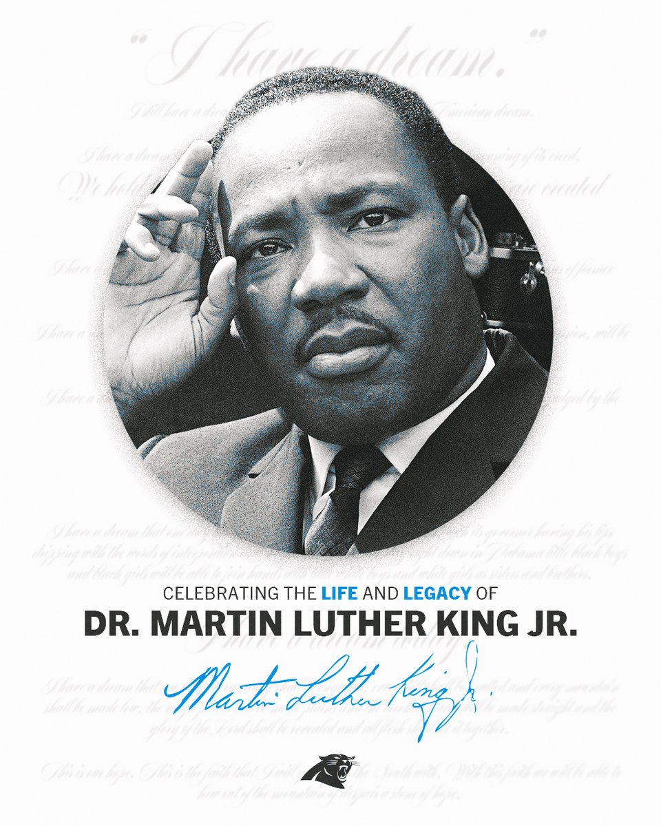 Panthers's tweet image. His legacy lives on