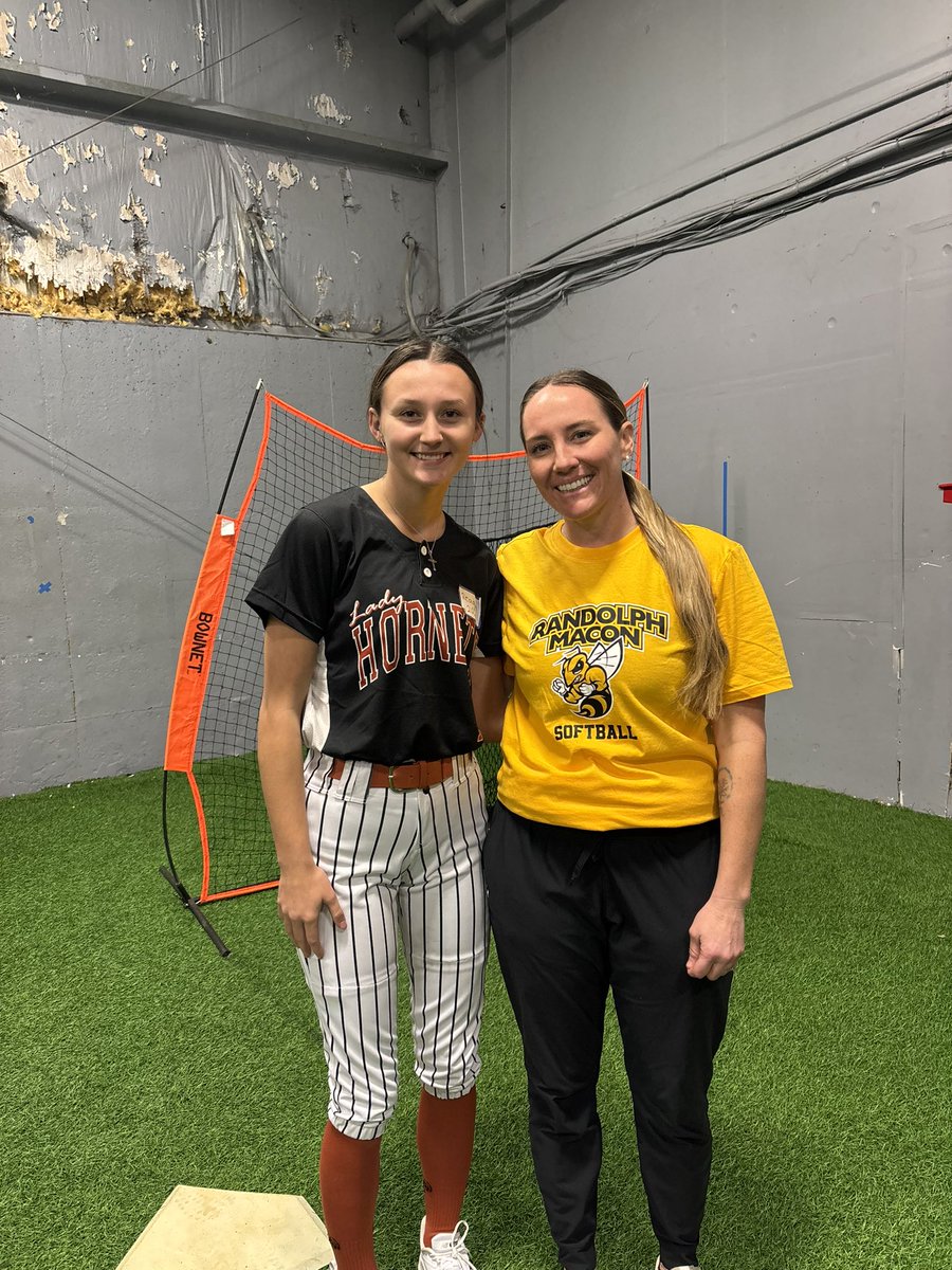 Thank you <a href="/RMC_Softball/">Randolph-Macon Softball</a> for putting on a great camp today, I had an amazing time! <a href="/2026Hornets/">Hanover Hornets 2026</a> <a href="/IHartFastpitch/">I❤️Fastpitch</a> <a href="/SoftballDown/">Down South Softball</a> <a href="/DirectRecruits/">Direct Recruits</a>