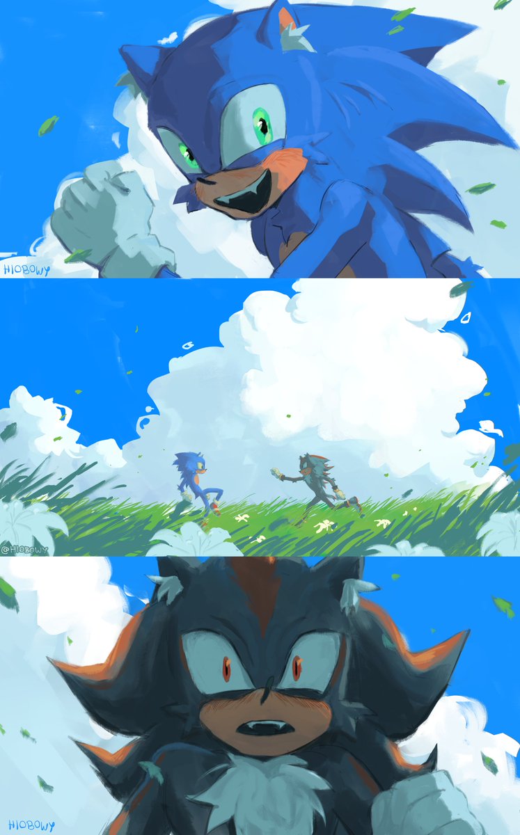 HIOBOWY's tweet photo. Forever chasing after you - finished
#sonadow #sonicfanart https://t.co/P7NPyOwpr9