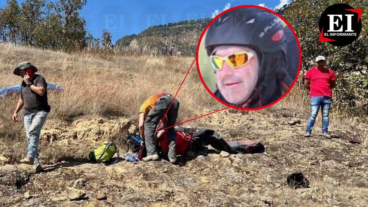 ElInformanteMX's tweet image. 🪂🚨 | EXTRANJERO MU3R3 TRAS CAER DE UN PARAPENTE EN EDOMÉX

Este fin de semana, Mauri Ripi, de 56 años de edad, de origen italiano, perdió la vida tras caer de un #Parapente, en la localidad de El Peñón, el municipio de #Temascaltepec, #Edoméx.  

Según los primeros reportes,…