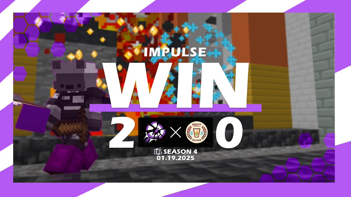 Dippi brings the BOOM!

IMPULSE WINS 2-0 FROM Shot Glass

#BRACE | #IBLS4