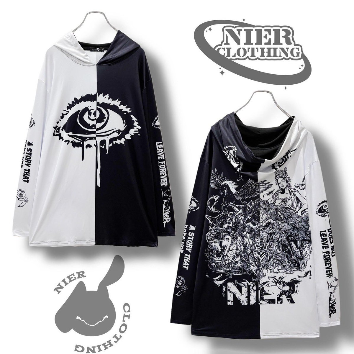 NieR_tokyo's tweet photo. 🎁短期プレゼント企画🎁

TWO-TONE LONG LENGTH 
PARKA 【NIER EYE×CERBERUS 】

🎁3名様にプレゼント🎁

◼応募方法
フォロー(@NieR_tokyo) &amp; リポスト
◼締切〆  1月23日24時

ユニセックスアイテムです。

※鍵垢の方も対象内です。

是非ご参加ください🙇‍♂️🙇‍♀️ https://t.co/GcFmoJxKhB