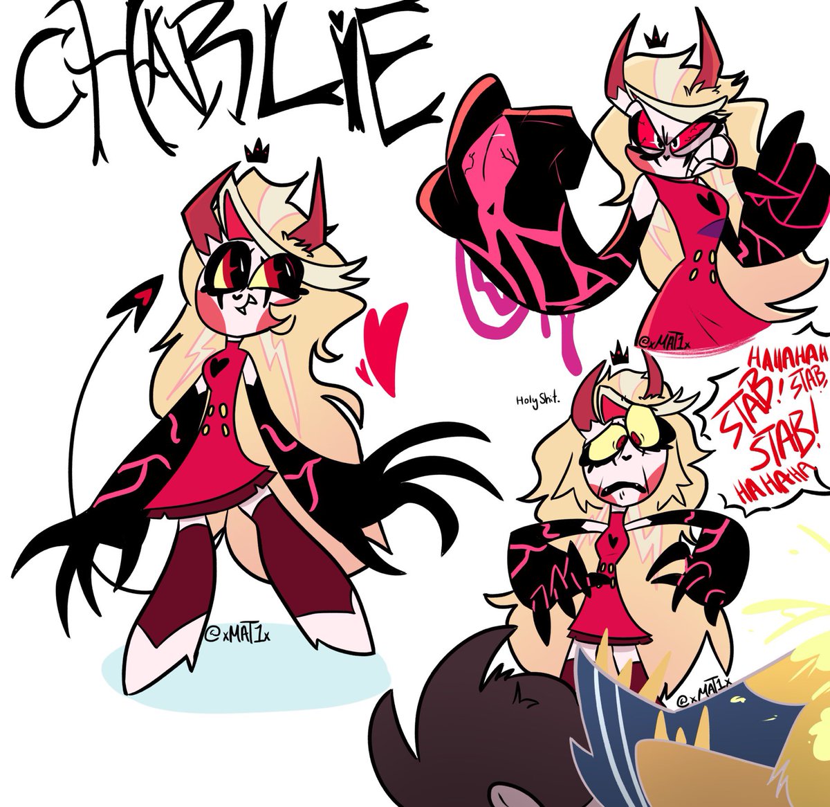 xMAT1x's tweet photo. 🎶 We Are Family ! 🎶

#HazbinHotel https://t.co/JT8eTdvbUF