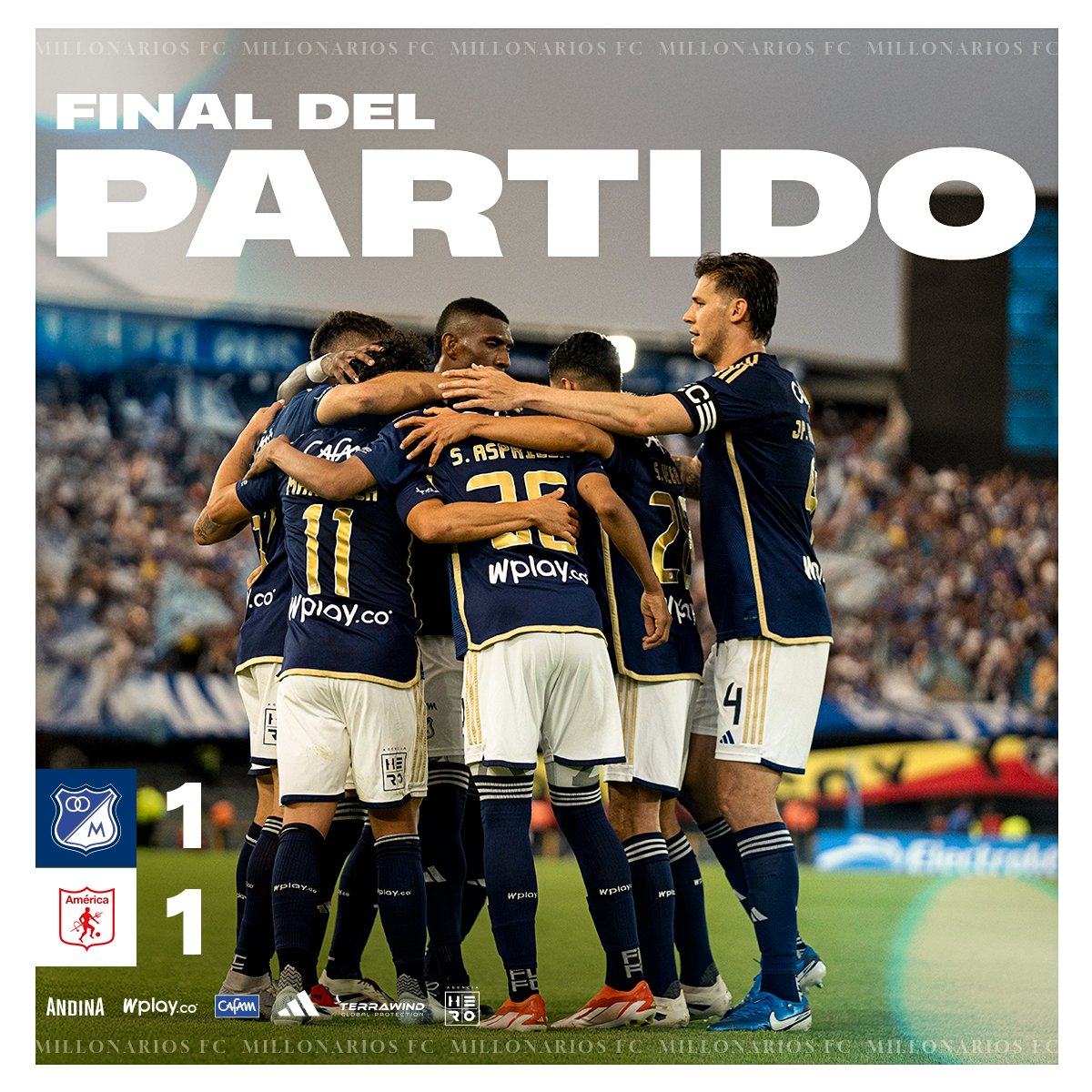 Millonarios FC tweet media