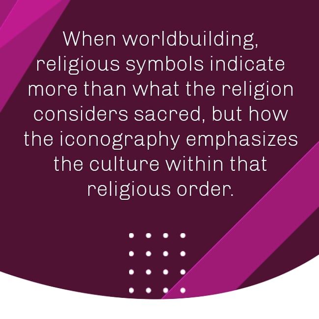 PublishingWave's tweet photo. The design of sacred symbols can tell a story within a story.

 #writingtips #amwriting https://t.co/AbeZHYAr1T