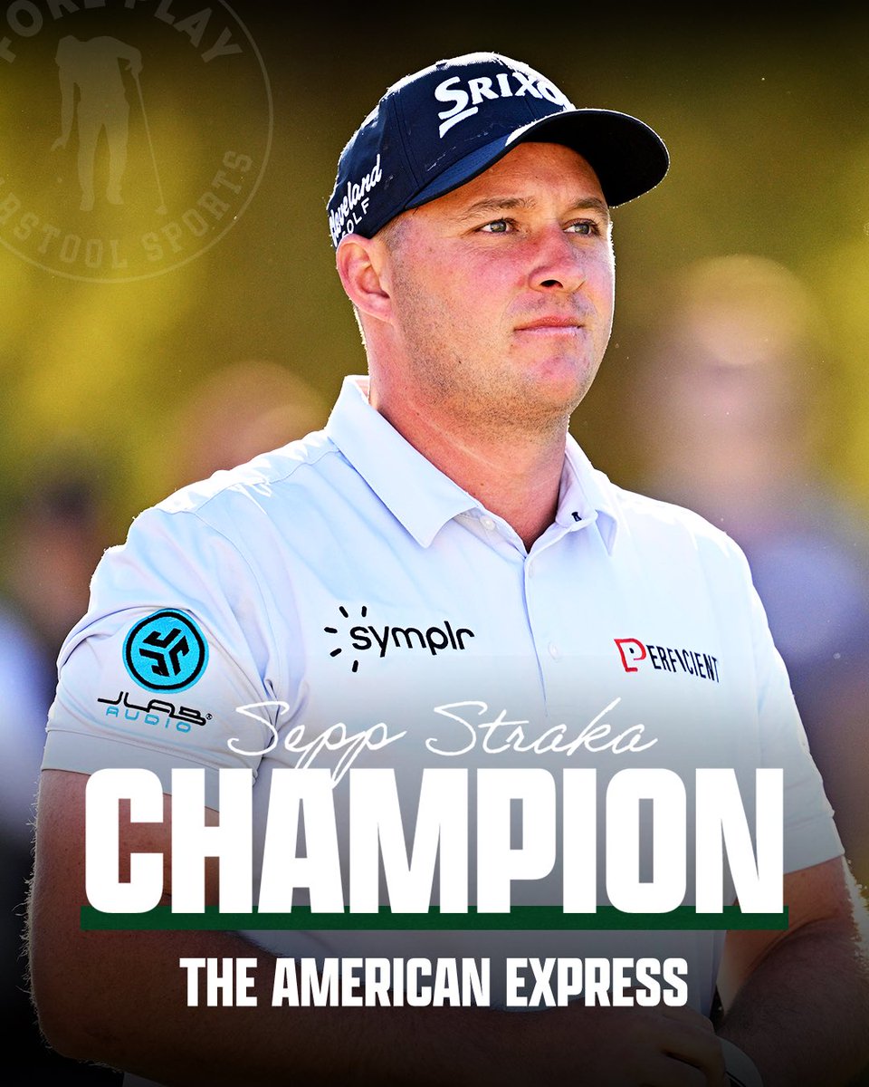 SEPP STRAKA HOLDS OFF THE FIELD AND GETS HIS THIRD WIN ON TOUR.

CHALK UP ANOTHER ONE FOR THE GOOD GUYS #TILLGANG