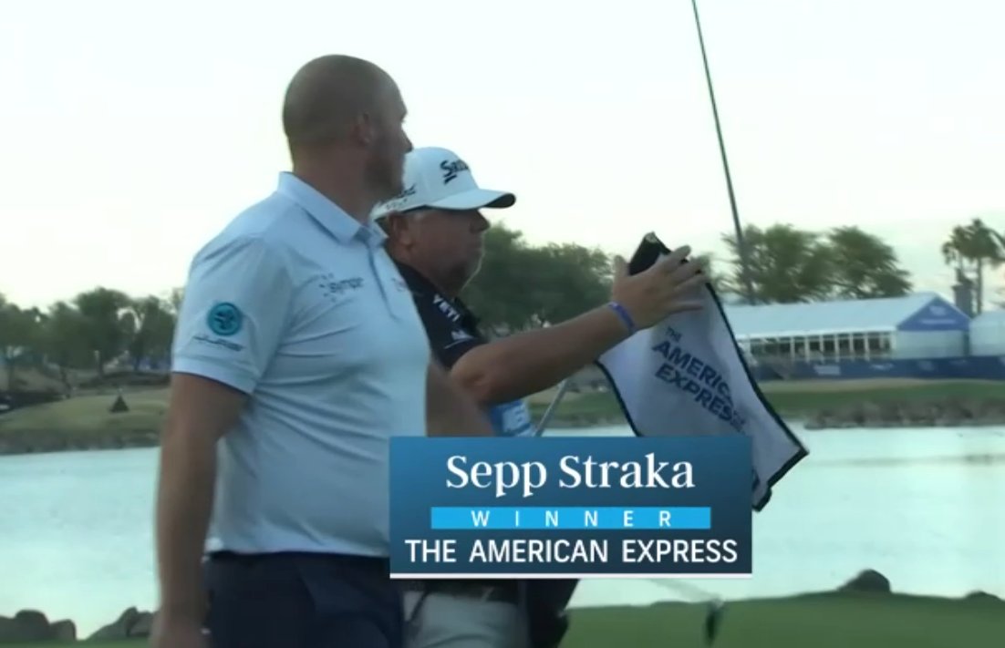 WHAT a WIN. <a href="/seppstraka/">Sepp Straka</a> holt seinen dritten Sieg auf der PGA Tour. GROSSES GOLF.