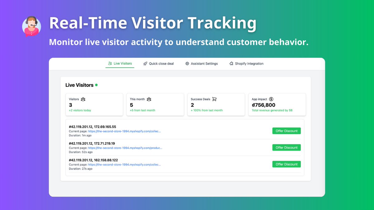 PeterNguyenVN's tweet photo. 🚀 SalesBuddy is LIVE on Shopify App Store! 🎉

Turn visitors into buyers with real-time discounts, behavior insights, and social proof notifications.
👉 Boost conversions &amp; close deals faster today!
Check it out: https://t.co/xbna8T511Y

#Shopify #Ecommerce #SalesBuddy https://t.co/LeDQcGJRwH