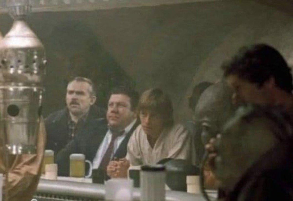 marclacelle's tweet photo. @landofthe80s Was it really about the actual bar, or was it about Norm and Cliff... just saying... https://t.co/HaViKl1GCy
