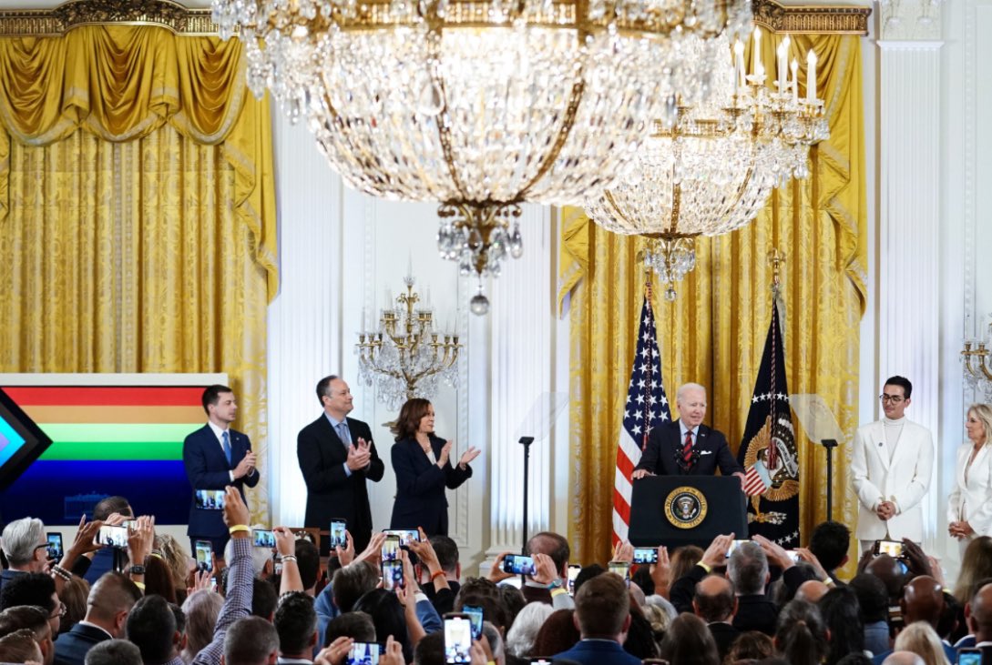 <a href="/ben_kew/">Ben Kew</a> Very good thread, Biden administration was a disaster. I’ll never forget when the LGTBQ  flag was hung up on the White House on Veterans Day.