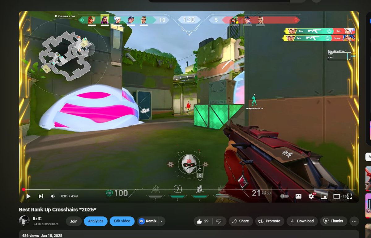 @headsclicker  has been ripping my videos off of YouTube and posting it on x as their own since around Feb 2024 . I'm not sure how to report them for this but its so sad to see someone steal your hard work and pass it off as there own. Any help would be appreciated #valorant