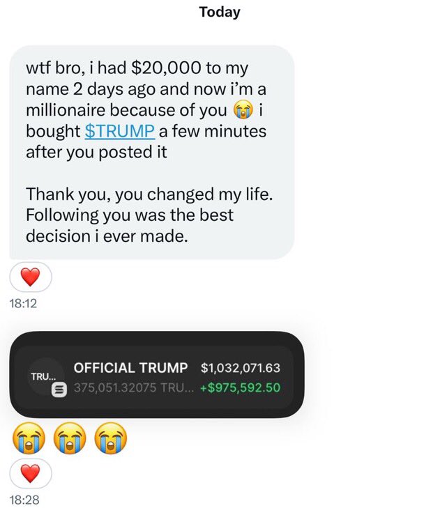 I created a MILLIONAIRE.

This feels like a dream, but apparently it’s not.

Never give up, your next trade could change your life.

You’ll regret not following me.