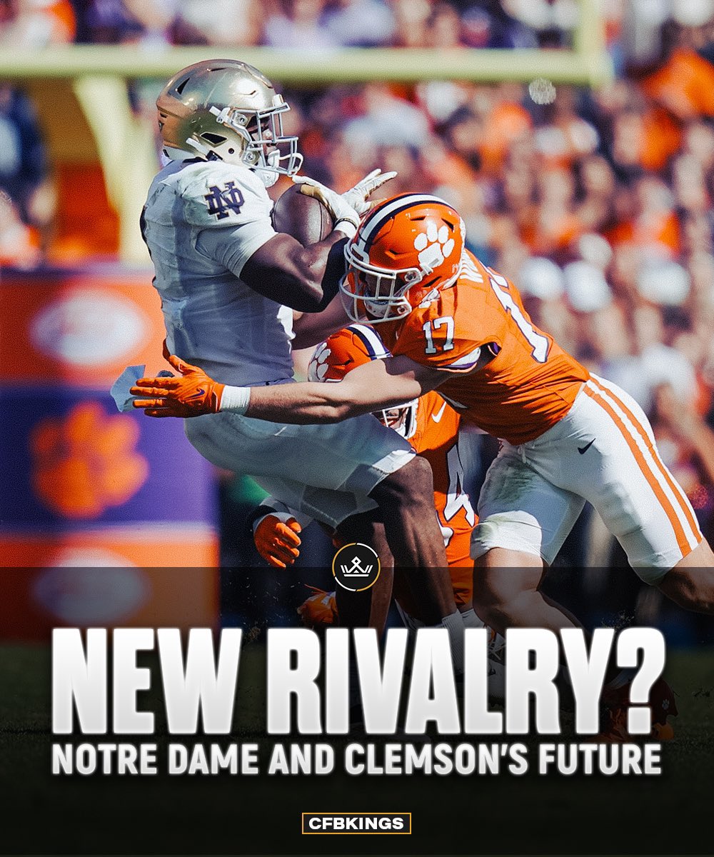 In an article released today, Notre Dame athletic director Pete Bevacqua said he’d be open to the idea of the Irish creating a new annual rivalry and facing Clemson every season.

He told reporters, “When we play a team like Clemson, I think that has become such a great rivalry