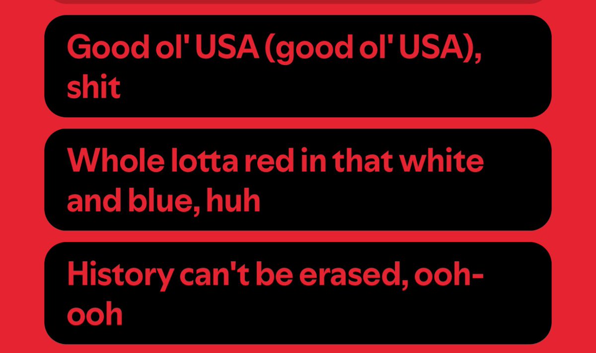 Tommy_Sol2's tweet photo. The beginning of the song starts off with Beyonce reminding us that America has a bloody past when it comes to the battle of equality. Even if the people of the world want to move on, we can never forget how people of color were treated in a country so set on freedom. https://t.co/8kJnbwwm9V