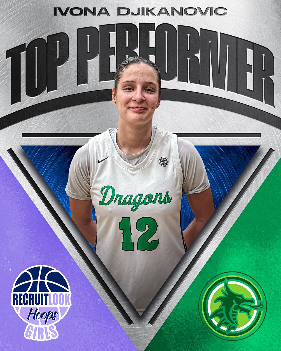 Ivona Djikanovic super skilled forward who does it all, can get down hill and finish at the rim in various ways. Also can shoot the three or create shots for teammates #RLHoops