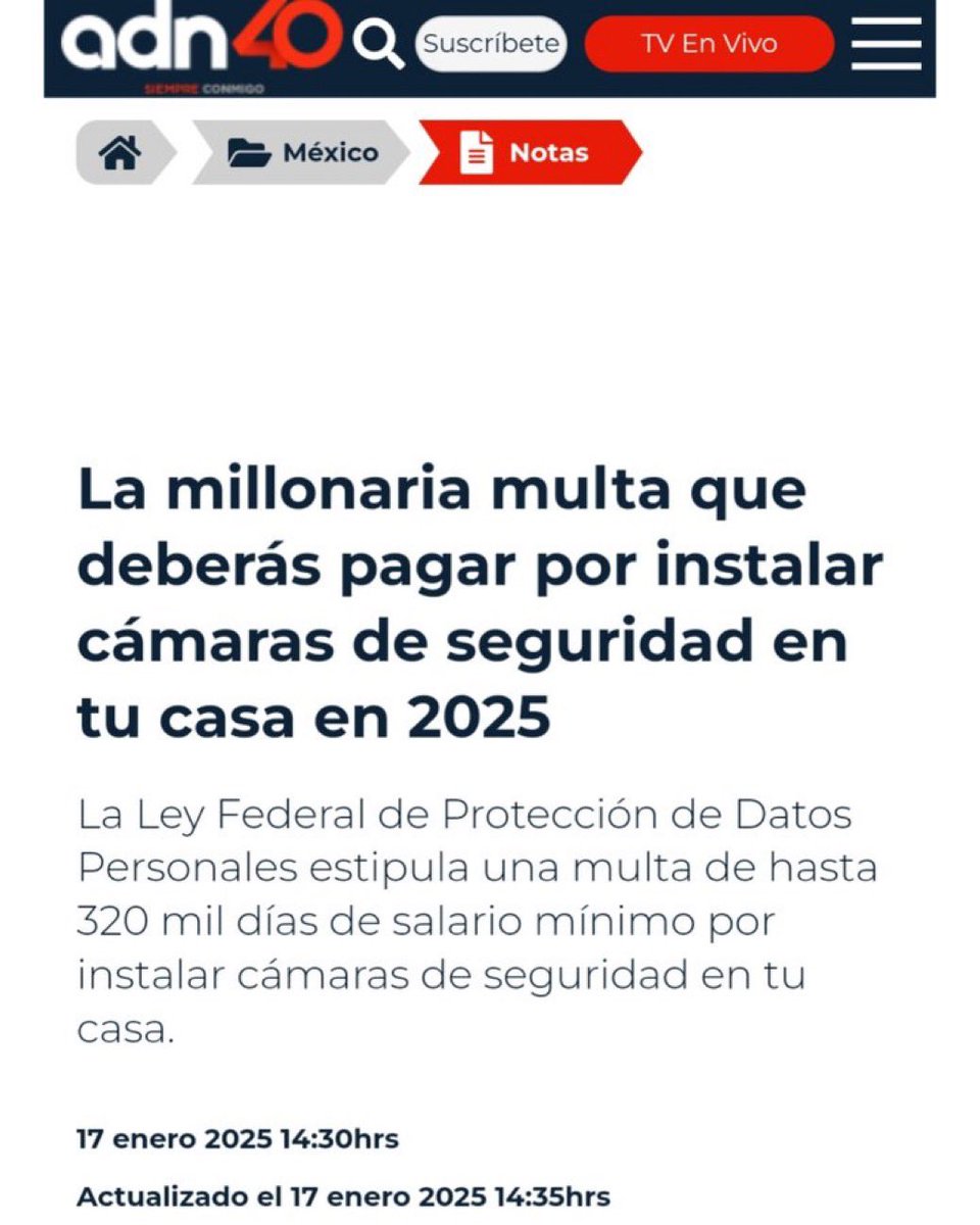 <a href="/warkentin/">Gabriela Warkentin</a> Aterrador es leer que ya no se puede ni tener seguridad en casa ,,