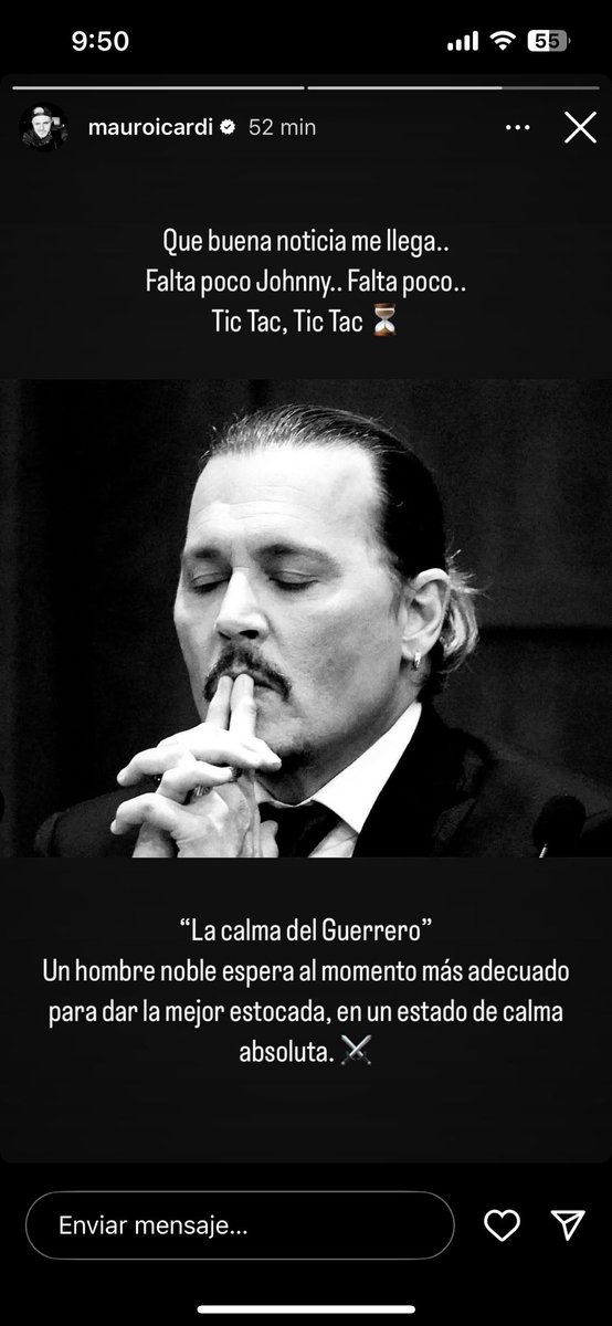 qk111111's tweet photo. Mauro: Falta poco Johnny
Johnny Depp: quién chota sos? https://t.co/O1cWLEFEzk