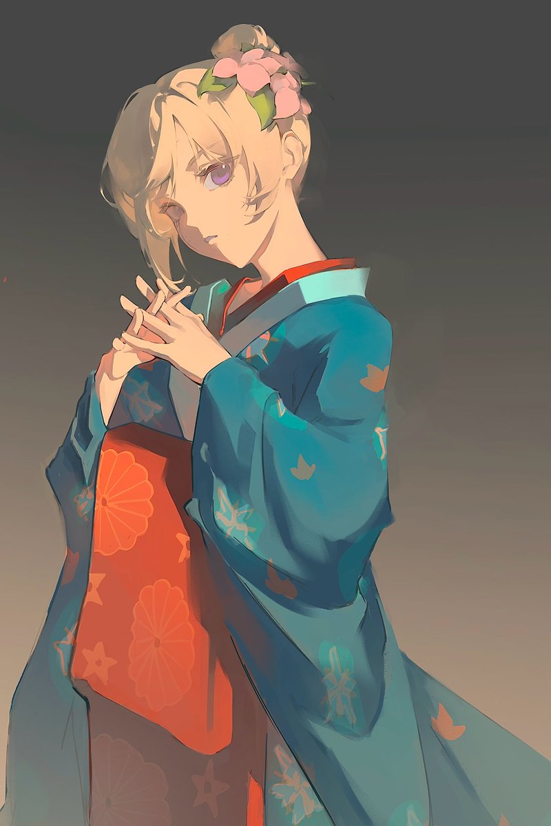 看她那样子，真的像个普通的女孩子
#银魂 #月詠