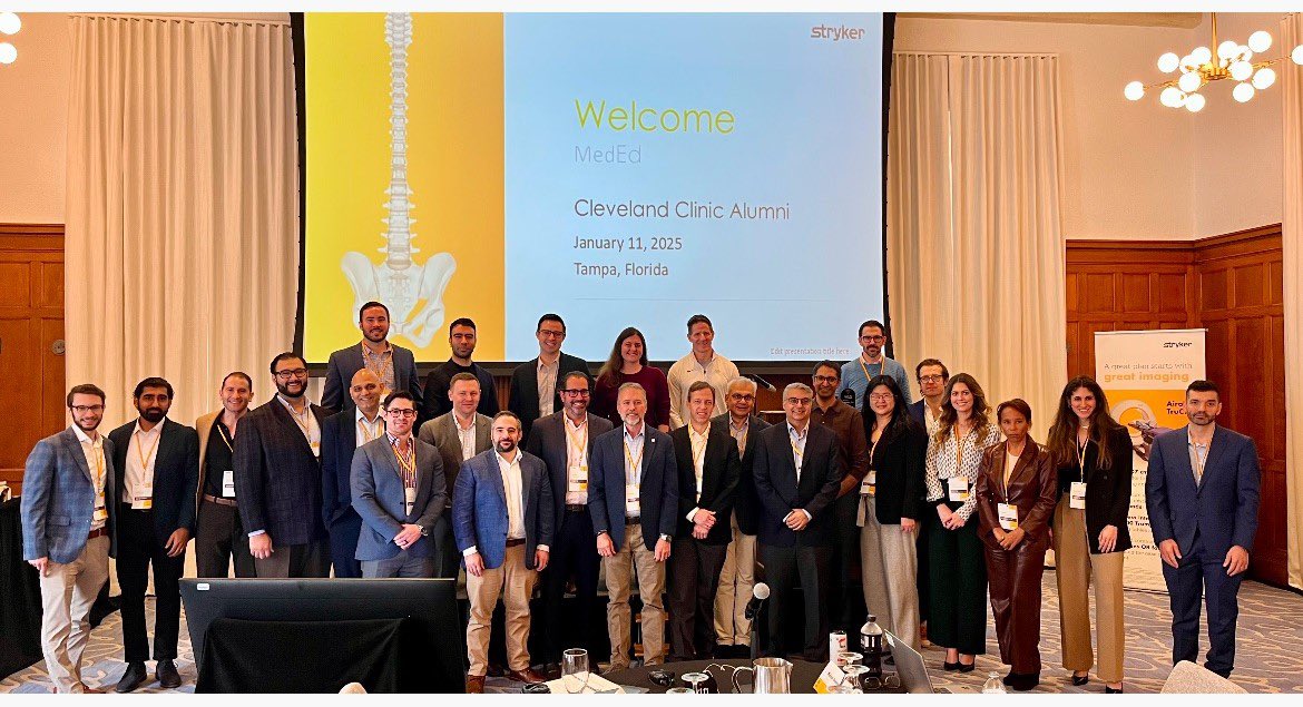 Mohamed Macki, MD MPH (@mohamedmackimd) on Twitter photo Thank you to spine fellowship directors Jason Savage and Dominic Pelle for an incredible showing at <a href="/CleClinicNS/">Cleveland Clinic Neurosurgery</a> alumni reunion. Grateful to partake with an incredible group of teachers/physicians who continue to grow the reputation of the Spine Surgery Fellowship! Thank you to spine fellowship directors Jason Savage and Dominic Pelle for an incredible showing at <a href="/CleClinicNS/">Cleveland Clinic Neurosurgery</a> alumni reunion. Grateful to partake with an incredible group of teachers/physicians who continue to grow the reputation of the Spine Surgery Fellowship!