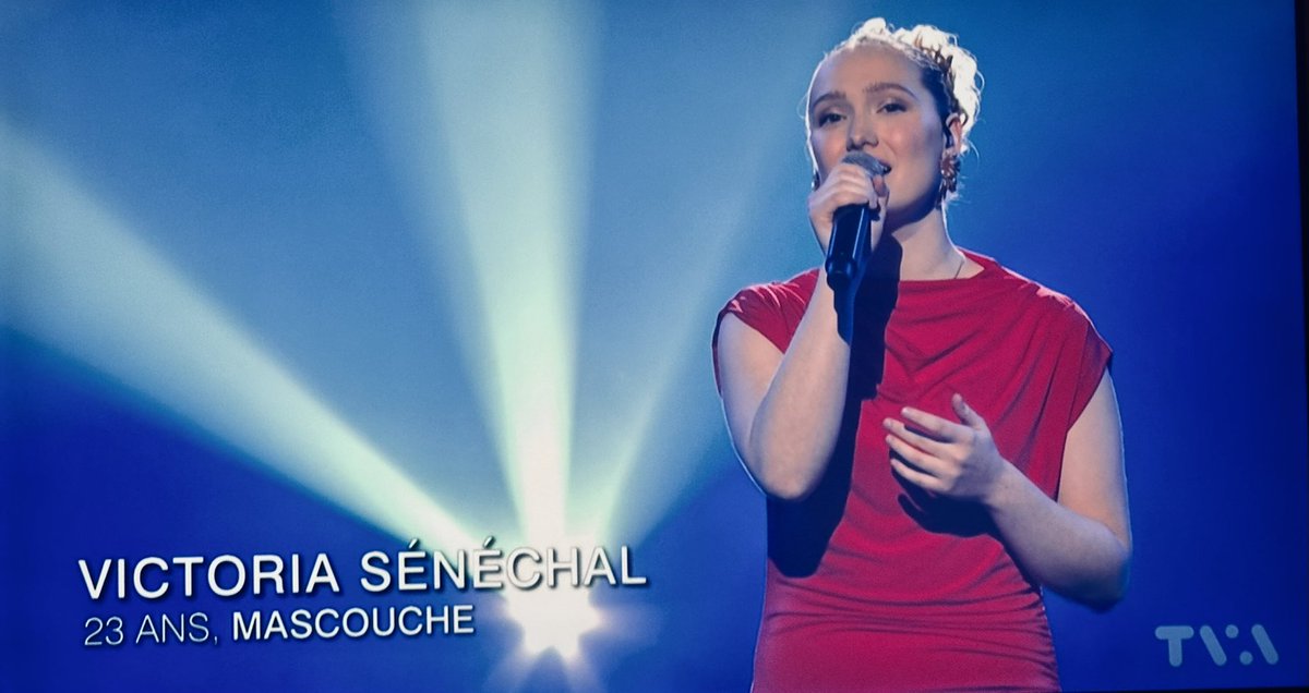Grande voix!  #StarAcadémie