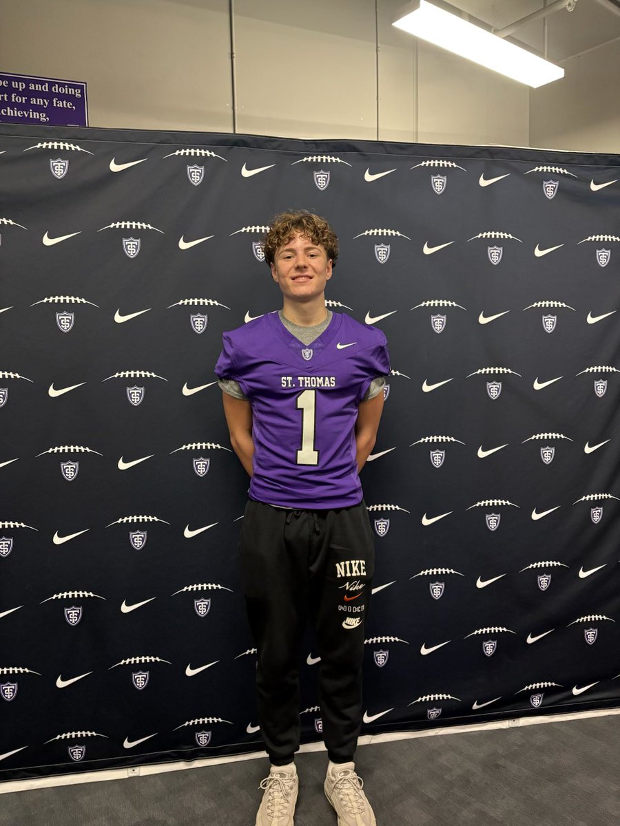 Had a great time at St Thomas yesterday!@BrandonLabath <a href="/UST_Football/">St. Thomas Football</a>