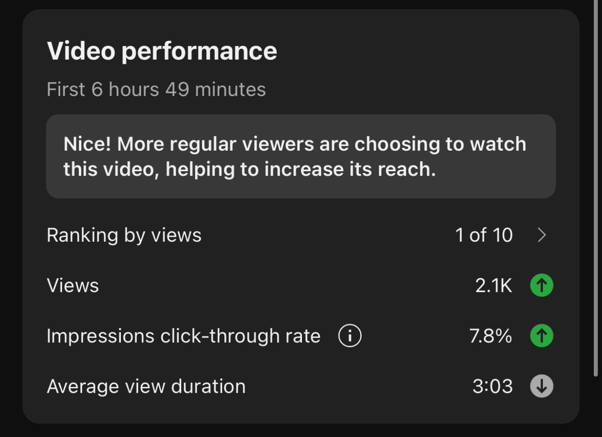 Banger tings. Big video next week. Keep running this up 😭🤞🏾