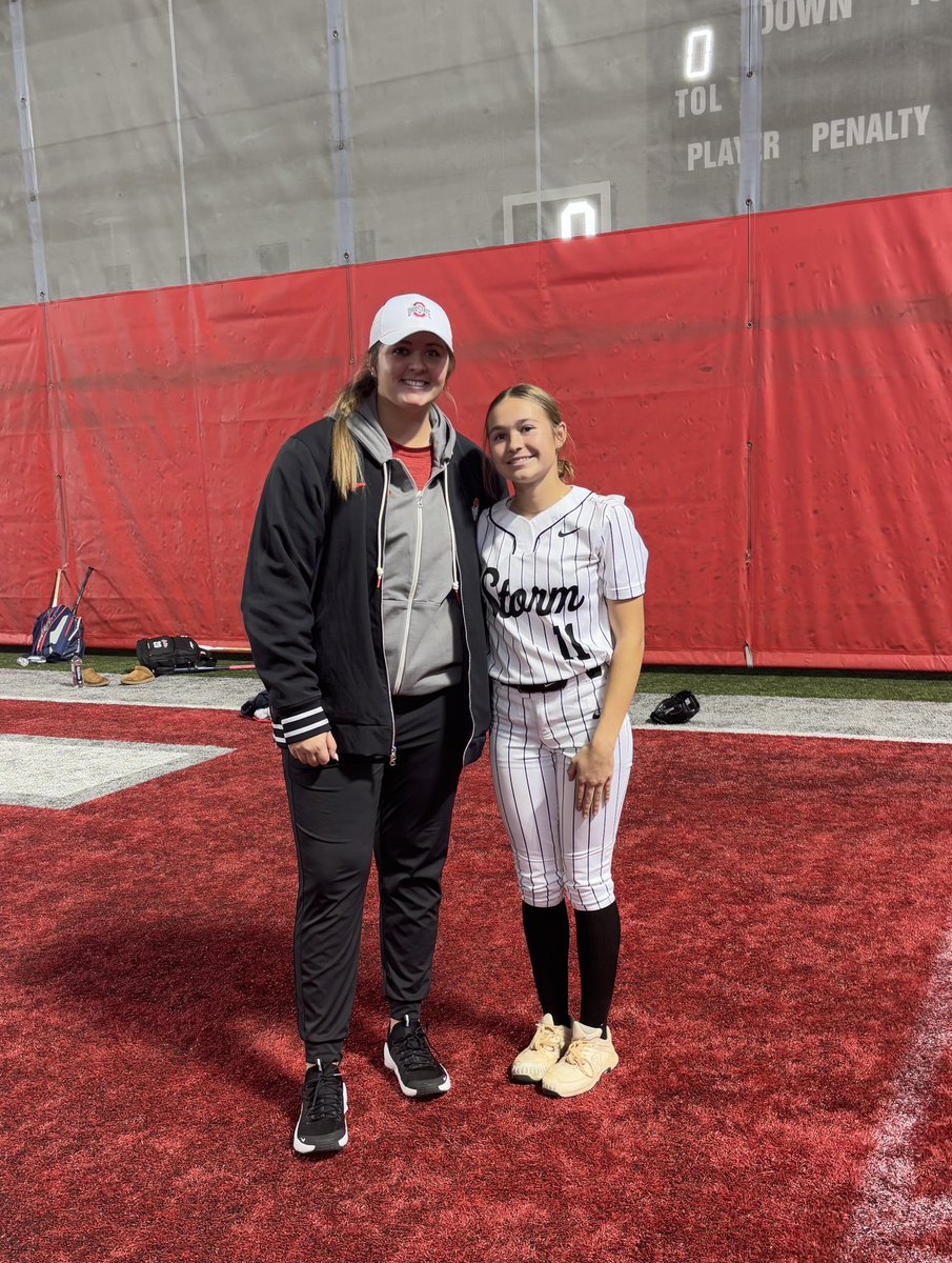 Sydney Root (@sydneyroot_2028) on Twitter photo Thank you <a href="/OhioStateSB/">Ohio State Softball</a> for inviting me to your Elite Camp! Love being back in Columbus! Thank you <a href="/Coach2K_OSU/">Kirin Kumar</a>, @CoachNolanOSU, <a href="/CoachCourtOSU/">Courtney Vierstra</a>, and <a href="/Coach_mcGuem/">Matthew Guemmer</a>!
⭕️-‼️-❗️-⭕️
#GoBucks
<a href="/AZStormFastptch/">Arizona Storm Fastpitch</a> <a href="/azstormcaptain/">Arizona Storm - Captain</a> Thank you <a href="/OhioStateSB/">Ohio State Softball</a> for inviting me to your Elite Camp! Love being back in Columbus! Thank you <a href="/Coach2K_OSU/">Kirin Kumar</a>, @CoachNolanOSU, <a href="/CoachCourtOSU/">Courtney Vierstra</a>, and <a href="/Coach_mcGuem/">Matthew Guemmer</a>!
⭕️-‼️-❗️-⭕️
#GoBucks
<a href="/AZStormFastptch/">Arizona Storm Fastpitch</a> <a href="/azstormcaptain/">Arizona Storm - Captain</a>