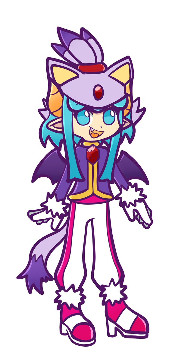 #Sega #BlazeTheCat  Aqua
Bonus Skins for my #Puyo OC based on #PuyoQuest Alts [6/8]
I will post them in-between over the course of this year.