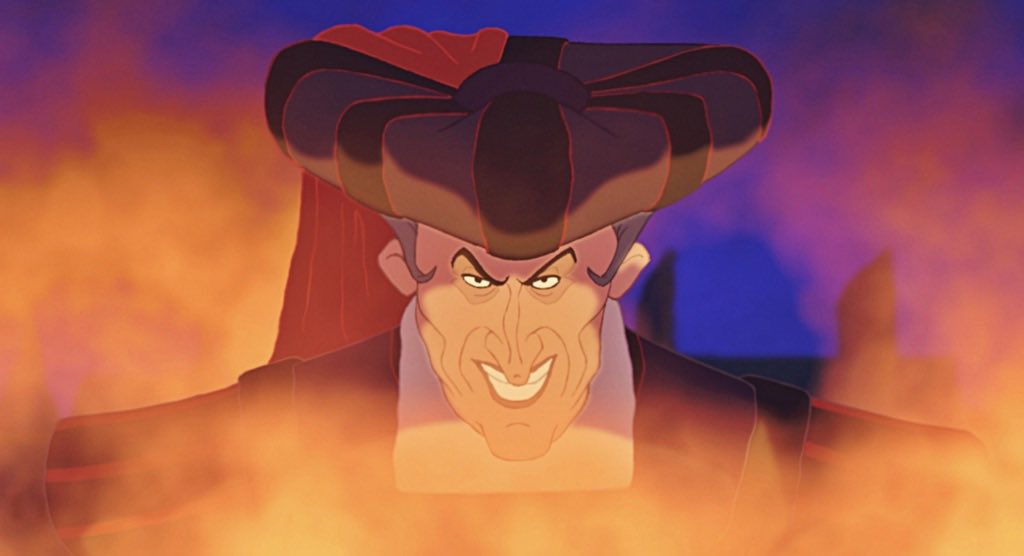 I want to wear a beret so that I can look like julia Roberts in Notting hill (known baddie) but I am scared that I will look like Judge Claude Frollo from hunchback of Notre dame (known evil racist)