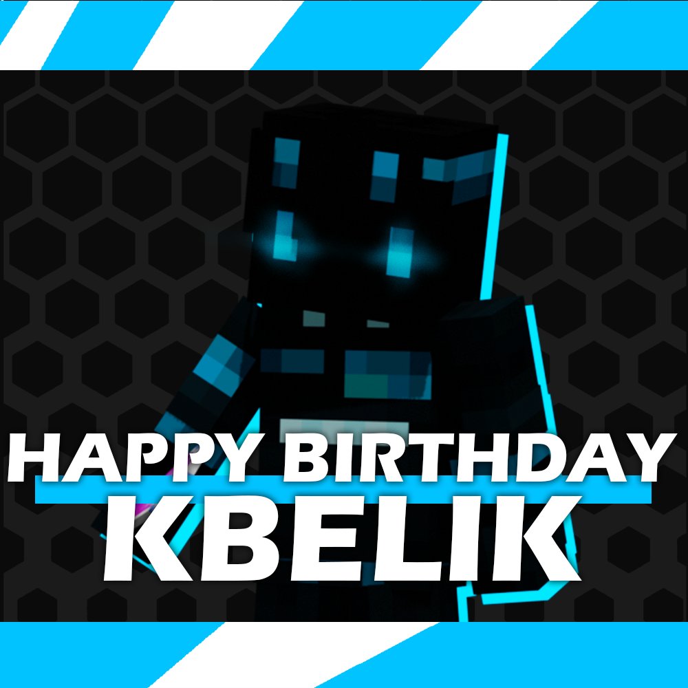 Happy birthday, Kbelik!