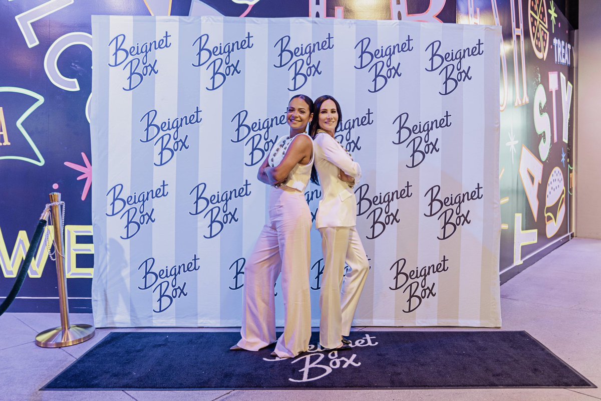 beignetbox (@beignetbox) on Twitter photo Beignet Done That 🤍 your favorite Beignet Box Co-Founders here making our sweet treats a top priority in your daily routine. #Beignetsallday <a href="/ChristinaMilian/">Christina Milian</a> & Elizabeth Morris Beignet Done That 🤍 your favorite Beignet Box Co-Founders here making our sweet treats a top priority in your daily routine. #Beignetsallday <a href="/ChristinaMilian/">Christina Milian</a> & Elizabeth Morris