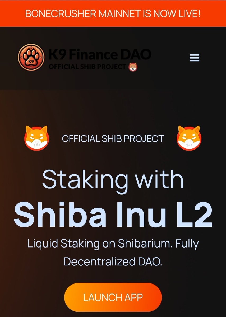 K9 Finance DAO tweet media