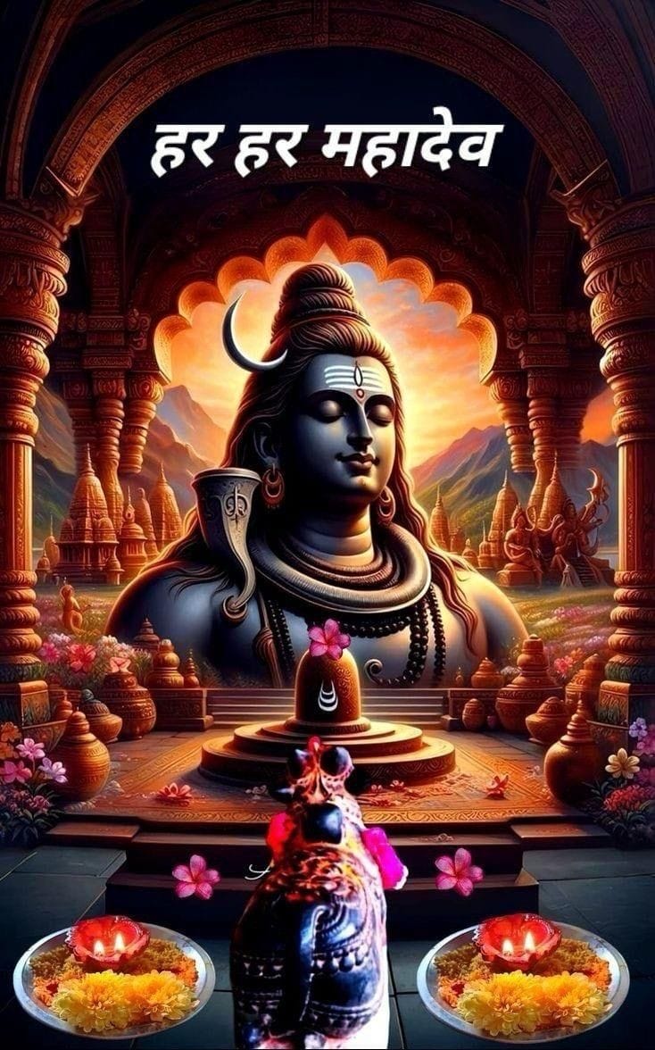 हर हर महादेव 🙏 
सुप्रभात मित्रों।