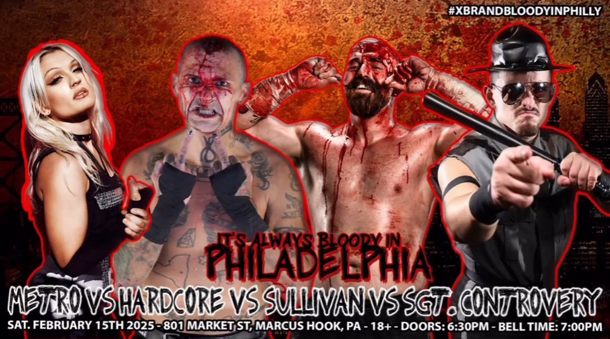 WrestlinVenom's tweet photo. 2/15 Pro Wrestling Venom Joins The Party 
Stay Tuned Showcase match will be announced TONIGHT !! 

Pro Wrestling Venom Founder Jimmy Controversy Takes On Long time Rivals Angel Metro ,Hardcore & Bam Sullivan !! 

Pro Wrestling Venom Returns 2/28 
Announced tonight Stay tuned !! 

#Deathdance #Fatal4way #Deathmatchwrestling #venom #xbw #wrestledeath #H20