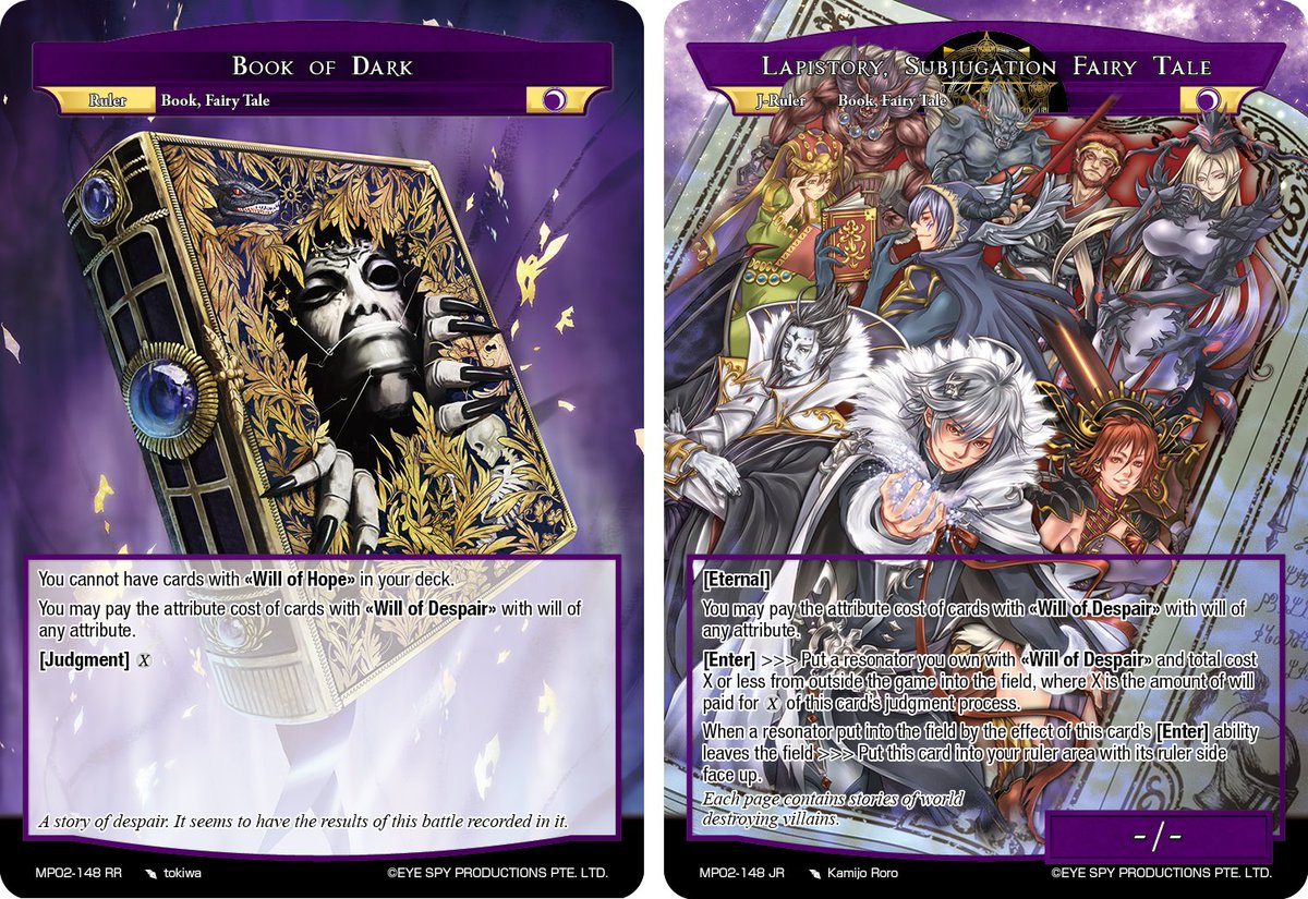 ForceOFWill_ES's tweet photo. ¡Spoilers de #MP02, "Fates Reunited", la segunda Masterpiece Collection de #FowTcg!
Visualiza todos los spoilers en el siguiente enlace: https://t.co/tolxLPkjHp https://t.co/1G6SQbnSSb